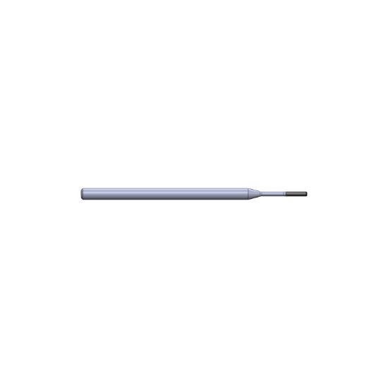 Picture of CRYSTALLUME P820-200410-1 End Mill Corner Radius High Helix Mold Makers 0.0100 End 0.046 Diameter 0.125 Shank 2.500 OAL 0.234 LOC4 Flute Diamond