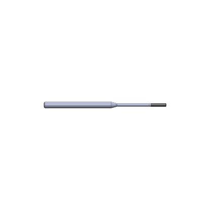 Picture of CRYSTALLUME P820-200413-1 End Mill Corner Radius High Helix Mold Makers 0.0100 End 0.062 Diameter 0.125 Shank 2.500 OAL 0.312 LOC4 Flute Diamond