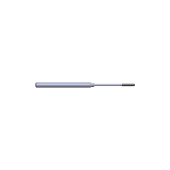 Picture of CRYSTALLUME P820-200413-1 End Mill Corner Radius High Helix Mold Makers 0.0100 End 0.062 Diameter 0.125 Shank 2.500 OAL 0.312 LOC4 Flute Diamond