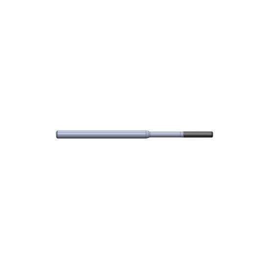 Picture of CRYSTALLUME P820-200417-1 End Mill Corner Radius High Helix Mold Makers 0.0200 End 0.093 Diameter 0.125 Shank 2.500 OAL 0.468 LOC4 Flute Diamond