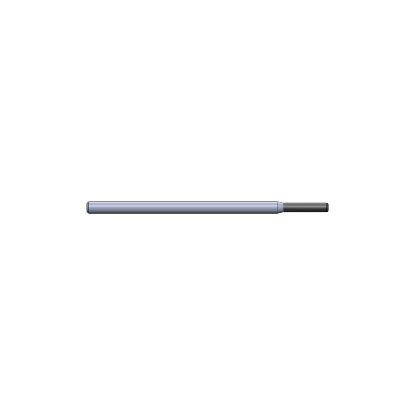 Picture of CRYSTALLUME P820-200697-1 End Mill Corner Radius High Helix Mold Makers 0.0200 End 0.093 Diameter 0.125 Shank 2.500 OAL 0.468 LOC4 Flute Diamond