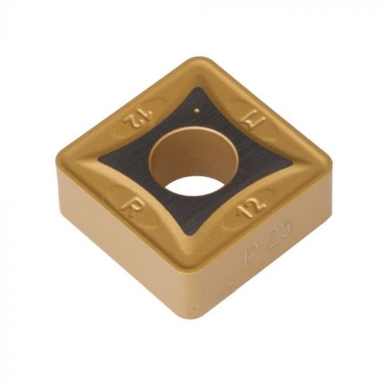 Picture of DORIAN SNMG432-PER-DPC35RT Turning Insert Square 0.031 Corner Radius Carbide Al2O3 + TiCN + Al2O3 + TiCN
