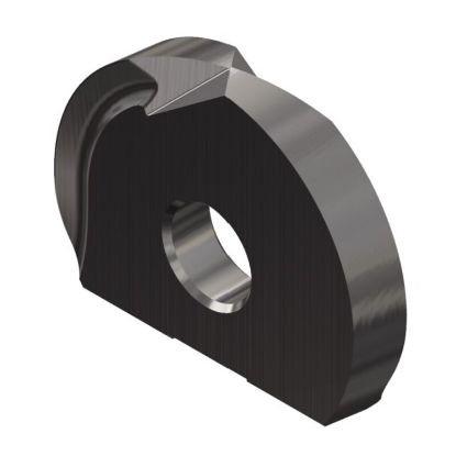 Picture of DAPRA BNR750-CB-FP-HM Milling Insert Ball Mill 0.375 Corner Radius AlCrN