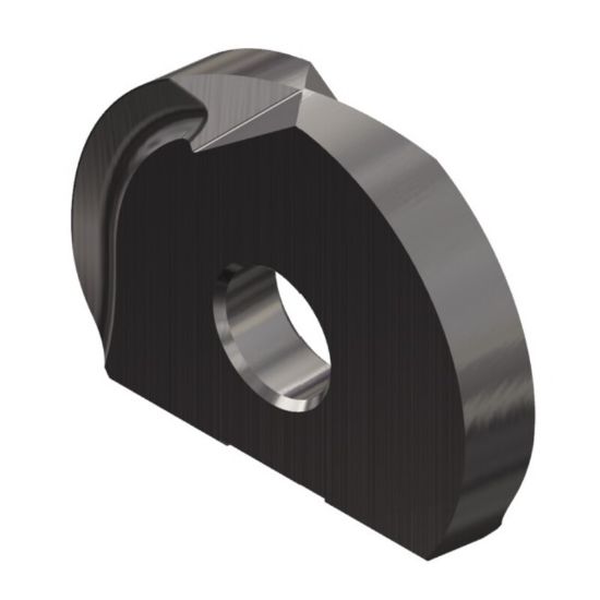 Picture of DAPRA BNR750-CB-FP-HM Milling Insert Ball Mill 0.375 Corner Radius AlCrN