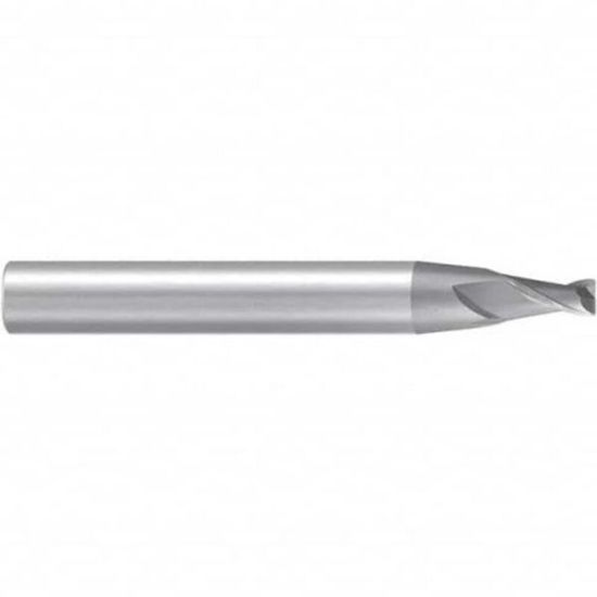 Picture of EMUGE 3444A.08004A DIA 4MM SH 0.3937 LOC 0.3150 OAL 3.1496 End Mill Taper Flute Carbide TiAlN Single End Corner Radius 0.0157 0.40MM Turbine Program
