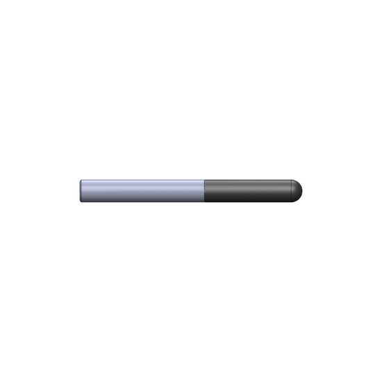 Picture of CRYSTALLUME P820-200036-1 End Mill Ball Nose High Helix Standard Diamond Ball End 0.312 Diameter 0.312 Shank 3.125 OAL 1.375 LOC4 Flute Diamond