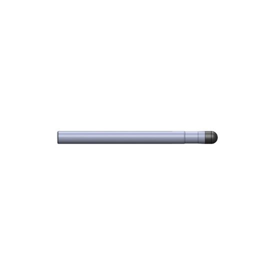 Picture of CRYSTALLUME P820-200110-1 End Mill Ball Nose High Helix Mold Makers Ball End 0.312 Diameter 0.312 Shank 4.000 OAL 0.312 LOC4 Flute Diamond