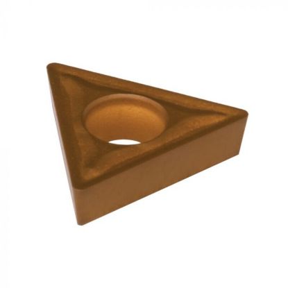 Picture of DORIAN TCMT21.52 MEM DMC30UT Turning Insert Triangle 0.031 Corner Radius Carbide TiCN + TiN