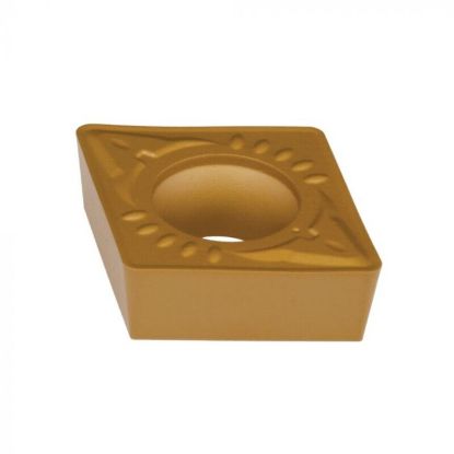 Picture of DORIAN CCMT21.51-PEM-DPC25UT Turning Insert 80.0° 0.015 Corner Radius Carbide Al2O3 + TiCN + Al2O3 + TiCN