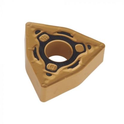 Picture of DORIAN WNMG332 PEM DPC15HT Turning Insert Trigon 0.031 Corner Radius Carbide Al2O3 + TiCN + Al2O3 + TiCN