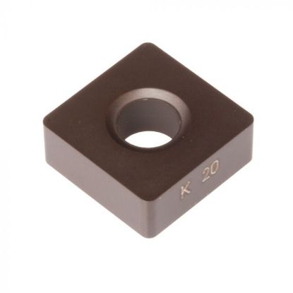Picture of DORIAN SNMA434 KEU DKC15RT Turning Insert Square 0.062 Corner Radius Carbide TiN + TiCNB + Al2 + TiO2 + 3Al2O3