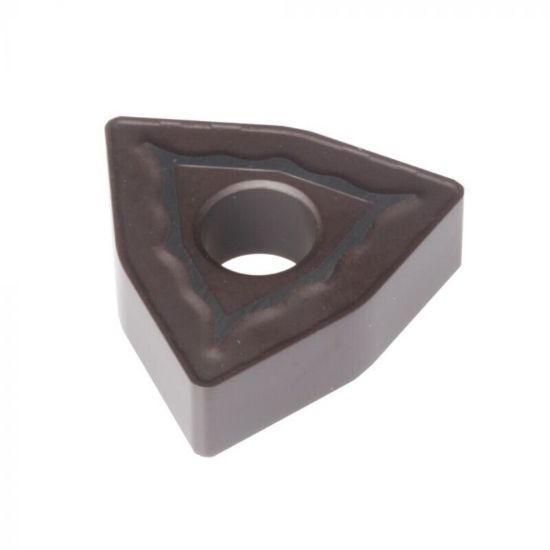 Picture of DORIAN WNMG432 KER DKC15RT Turning Insert Trigon 0.031 Corner Radius Carbide TiN + TiCNB + Al2 + TiO2 + 3Al2O3