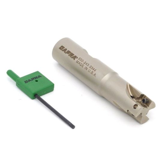 Picture of DAPRA SSEM0750-0750-R35-3 90.0°, End Mill 0.750 Cutter Diameter Weldon 0.750 Shank 3.500 OAL 3 Flute