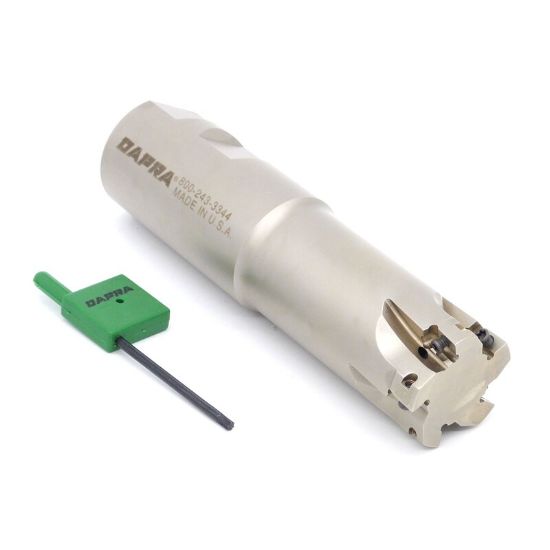 Picture of DAPRA SSEM1250-1250-R35-5C 90.0°, End Mill 1.250 Cutter Diameter Weldon 1.250 Shank 4.780 OAL 5 Flute