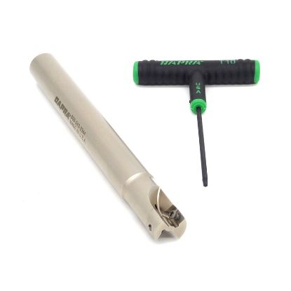 Picture of DAPRA SSER0750-7000-SS-R45-2C WOF 90.0°, End Mill 0.750 Cutter Diameter Weldon 0.750 Shank 7.000 OAL 2 Flute