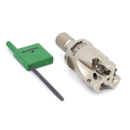 Picture of DAPRA DSSEM-1000-MOD-D45-3C 90.0°, End Mill 1.000 Cutter Diameter Screw On M12 Shank 3 Flute