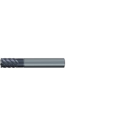 Picture of EMUGE 1825A.012 DIA 12MM SH 0.4724 LOC 0.6299 OAL 2.8740 End Mill Standard Flute High Helix Carbide TiAlN Single End Square Sharp Hard-Cut