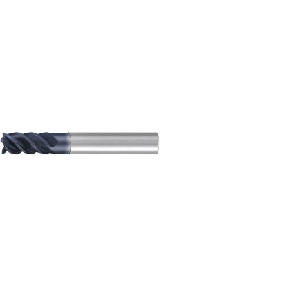 Picture of EMUGE 1926A.0750 DIA 3/4 SH 0.7500 LOC 1.50 OAL 4.00 End Mill Standard Flute High Helix Carbide TiAlN Single End Square Sharp Jet-Cut