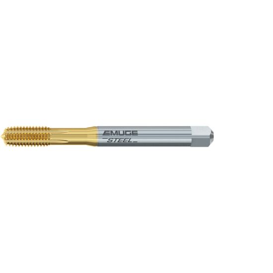 Picture of EMUGE B0921400.0251 Tap Mod Bottom M8-1.00MM 6H Metric DIN/DIN HSSE TiN