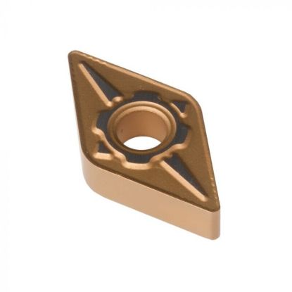Picture of DORIAN DNMG332-MEM-DMC30UT Turning Insert 55.0° 0.031 Corner Radius Carbide TiCN + TiN