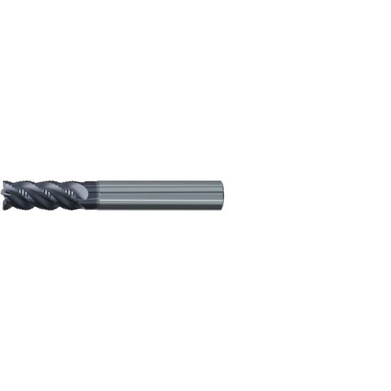 Picture of EMUGE 2892A.020 DIA 20MM SH 0.7874 LOC 1.4961 OAL 4.0945 End Mill Carbide TiAlN Single End 45.0° Chamfer Multi-Cut