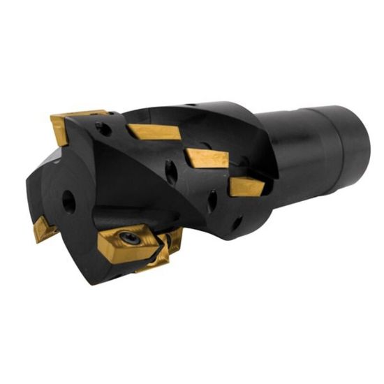 Picture of DIJET 20DXE-060-N2NPN Milling Cutter 90.0°, Corn Cob Weldon 2.000 Shank 10.50 OAL 30 Flute