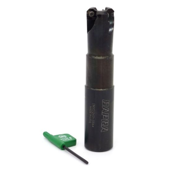 Picture of DAPRA TREM25-65-R5-3 Button Cutter,End Mill 0.984 Cutter Diameter Weldon 0.984 Shank 4.760 OAL 3 Flute