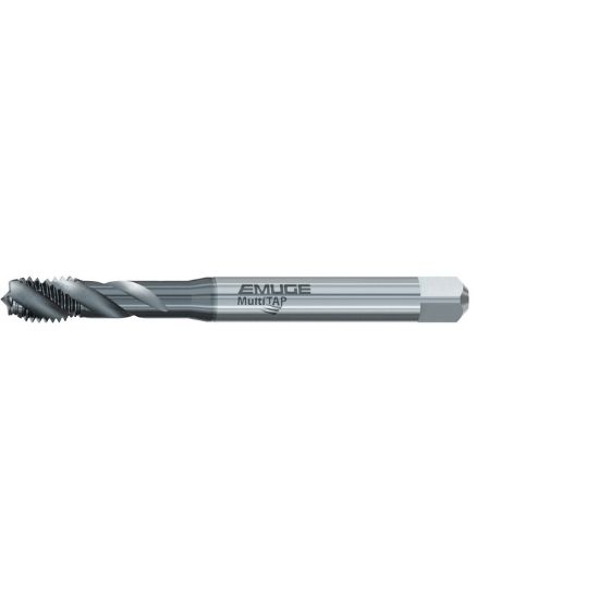 Picture of EMUGE B4939300.0100 Tap Mod Bottom M10-1.50MM 6H Metric DIN/DIN HSSE TiCN