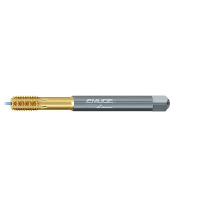 Picture of EMUGE B523Z800.0080 Tap M8-1.25MM Mod Bottom Metric DIN/DIN 2.0P-3.0P Coolant Carbide TiN