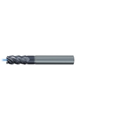 Picture of EMUGE 2614AZ.016 DIA 16MM SH 0.6299 LOC 1.2598 OAL 3.6220 End Mill Carbide TiAlN Single End Square0.0866 2.20MM Multi-Cut