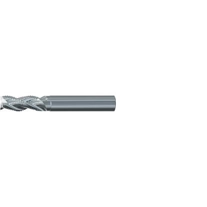 Picture of EMUGE 2548.004 DIA 4MM SH 0.2362 LOC 0.3150 OAL 2.2441 End Mill Carbide Uncoated Single End 45.0° Chamfer Alu-Cut