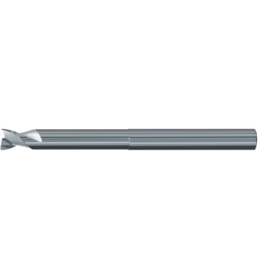 Picture of EMUGE 1941.006 DIA 6MM SH 0.2362 LOC 0.2362 OAL 3.9370 End Mill Torus Standard Helix Carbide Uncoated Single End Corner Radius 0.0315 0.80MM Alu-Cut