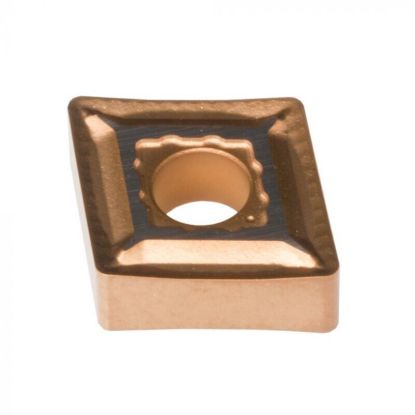 Picture of DORIAN CNMG432-MEF-DMC30UT Turning Insert 80.0° 0.031 Corner Radius Carbide TiCN + TiN