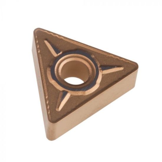 Picture of DORIAN TNMG332 MEM DMC30UT Turning Insert Triangle 0.031 Corner Radius Carbide TiCN + TiN