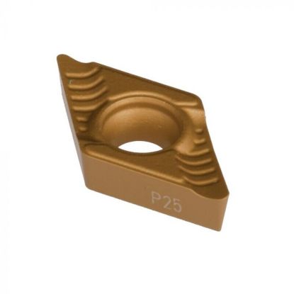 Picture of DORIAN DCGT21.51-UEXR-DPC25UT Turning Insert 55.0° 0.015 Corner Radius Carbide Al2O3 + TiCN + Al2O3 + TiCN
