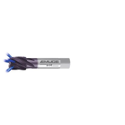 Picture of EMUGE AW889300.5786 Tap 1/2-14.00TPI Pipe NPT/NPTF/ANPT ANSI/ANSI 2.0P-3.0P Coolant Carbide HSSE TiCN