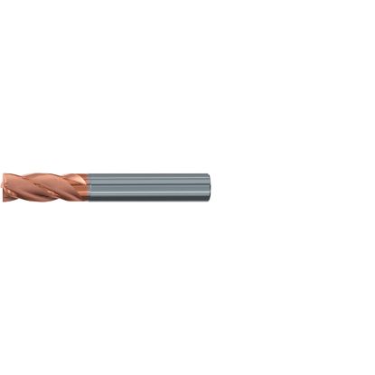 Picture of EMUGE 1998A.020 DIA 20MM SH 0.7874 LOC 0.7874 OAL 4.0945 End Mill Standard Flute Variable Helix Carbide TiAlN Single End Square Sharp TOP-Cut