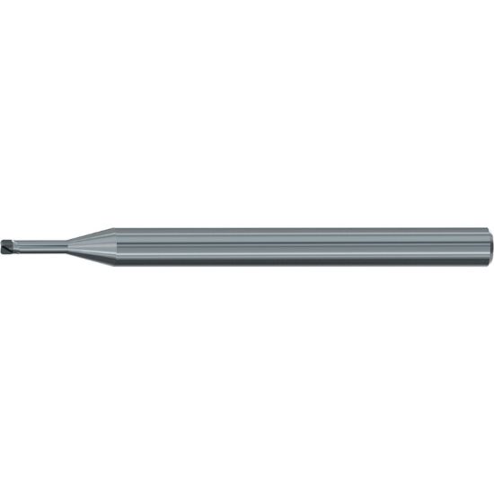 Picture of EMUGE 2640.05005 DIA 0.50MM SH 0.1575 LOC 0.0138 OAL 1.968 End Mill Torus Standard Helix CBN Uncoated Single End Corner Radius 0.0020 0.05MM Micro