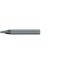 Picture of EMUGE 3442L.03015A DIA 1.50MM SH 0.3150 LOC 0.1575 OAL 2.480 End Mill Taper Flute Carbide AlCrN Single End Ball Nose Turbine Program
