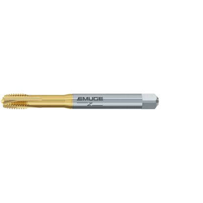 Picture of EMUGE B0208F01.0218 Tap M5-0.50MM Plug Metric DIN/DIN 4P-5P Carbide HSSE-Powder Metal TiN
