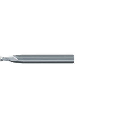Picture of EMUGE 3444.04005A DIA 5MM SH 0.3150 LOC 0.3937 OAL 2.4803 End Mill Taper Flute Carbide Uncoated Single End Corner Radius 0.0197 0.50MM Turbine Program