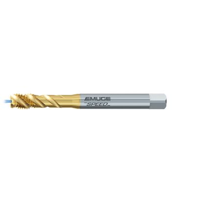 Picture of EMUGE BW553700.5045 Tap 3/8-24.00TPI Mod Bottom NF/UNF/UNEF DINSI 2.0P-3.0P Coolant Carbide HSSE TiN
