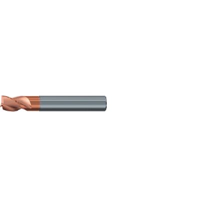 Picture of EMUGE 2516A.016 DIA 16MM SH 0.6299 LOC 0.6299 OAL 3.2283 End Mill Standard Flute Variable Helix Carbide TiAlN Single End Square Sharp TOP-Cut