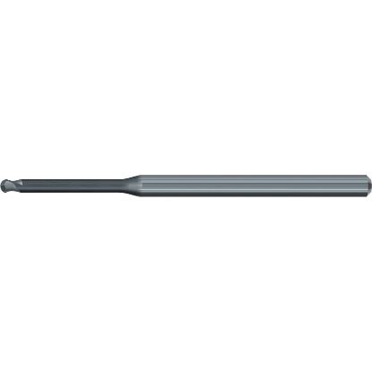 Picture of EMUGE 2622E.200316 DIA 2MM SH 0.1181 LOC 0.6299 OAL 1.4961 End Mill Corner Radius Carbide Diamond Single End Corner Radius 0.0394 1.00MM Dental Mills