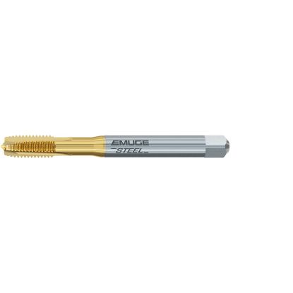 Picture of EMUGE B0208400.0090 Tap M9-1.25MM Plug Metric DIN/DIN 4P-5P Carbide HSSE TiN