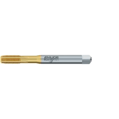 Picture of EMUGE B5991400.0020 Tap M2-0.40MM Bottoming Metric DIN/DIN 1.5P-2.0P HSSE TiN
