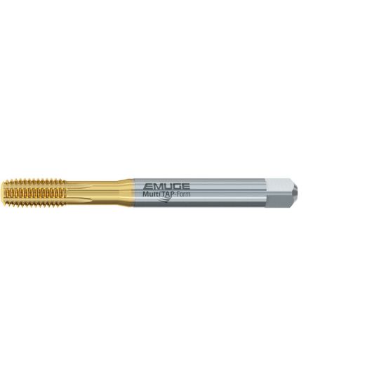 Picture of EMUGE B5991400.0020 Tap M2-0.40MM Bottoming Metric DIN/DIN 1.5P-2.0P HSSE TiN
