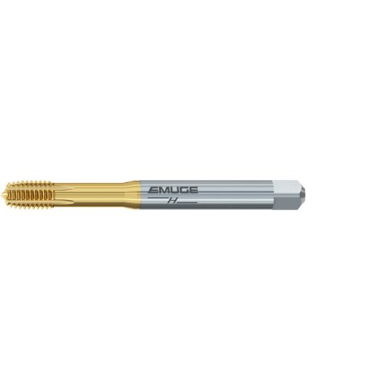 Picture of EMUGE B521W700.0100 Tap Mod Bottom M10-1.50MM 6H Metric DIN/DIN HSSE-Powder Metal TiN