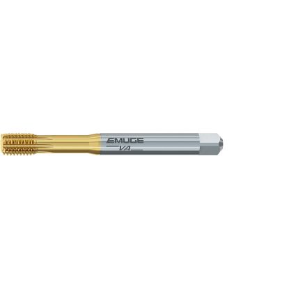 Picture of EMUGE B5296A00.0100 Tap Bottoming M10-1.50MM 6H Metric DIN/DIN HSSE-Powder Metal TiN
