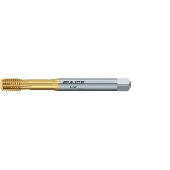Picture of EMUGE B5296A00.0100 Tap Bottoming M10-1.50MM 6H Metric DIN/DIN HSSE-Powder Metal TiN